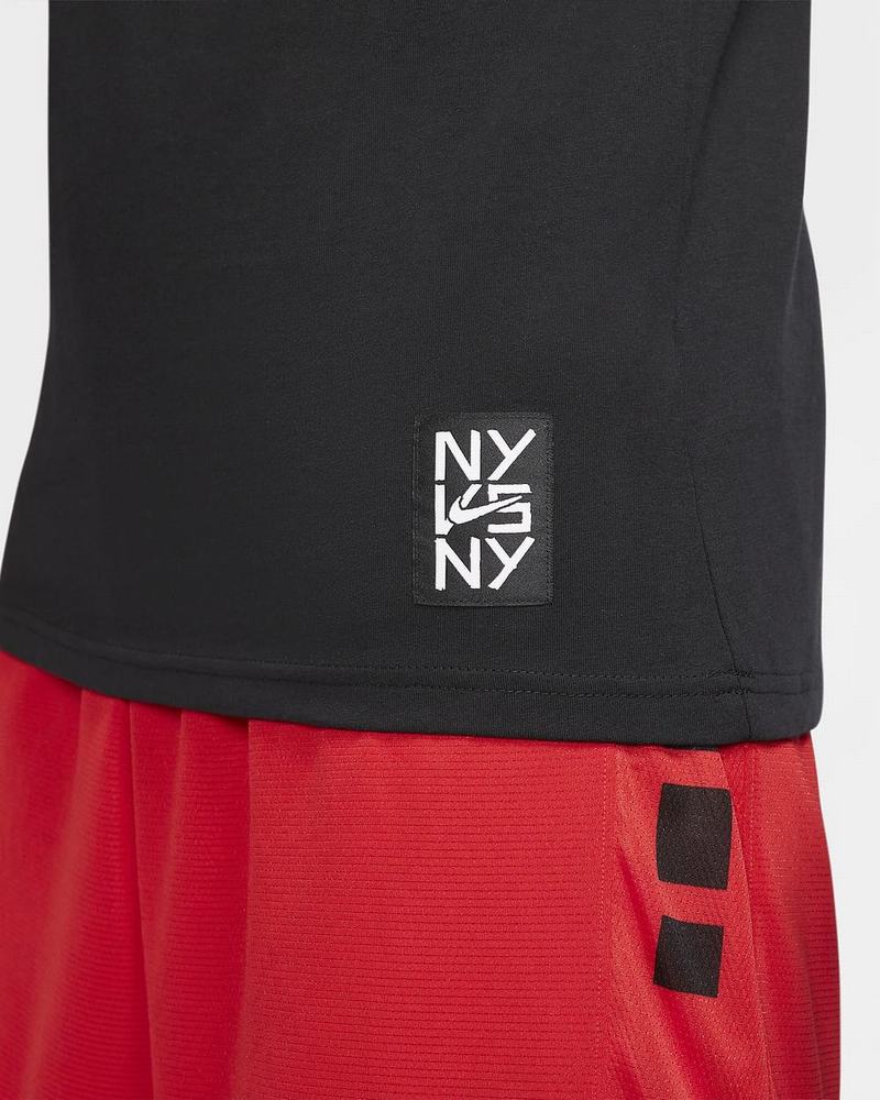 Black Nike NY vs. NY Lincoln Park T Shirts | PBERI8479