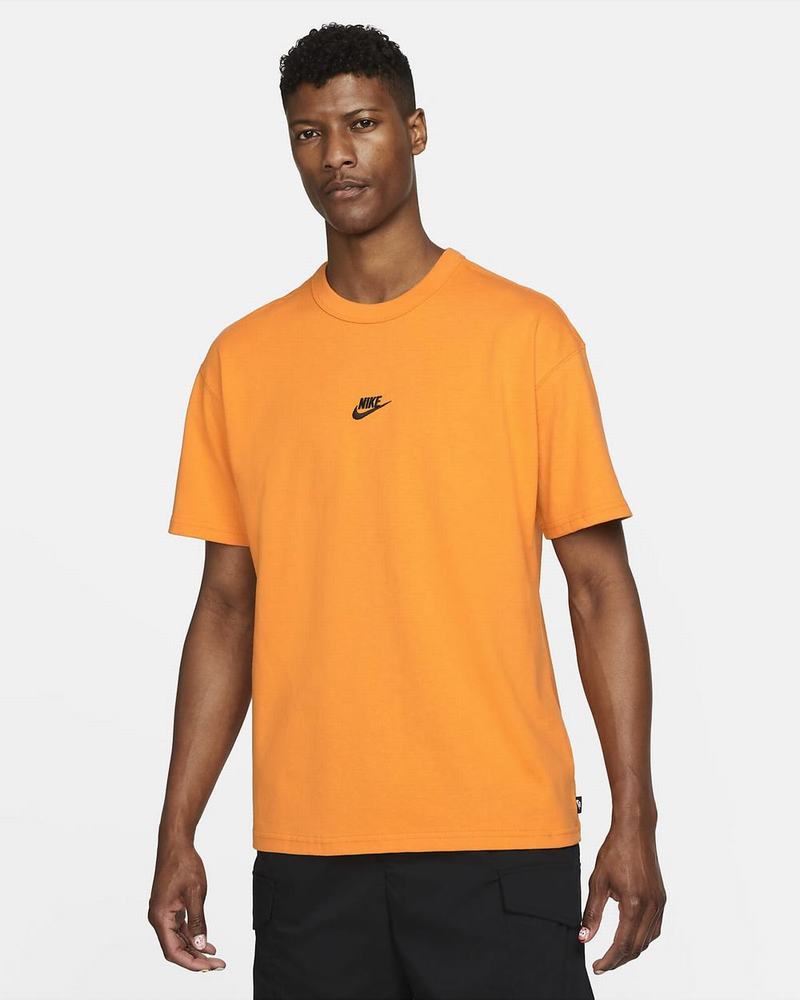 Black Nike Premium Essentials T Shirts | ORNEB8975