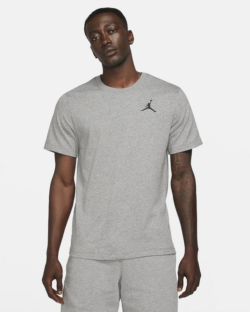 Dark Grey Black Nike Jordan Jumpman T Shirts | JEMOS0874