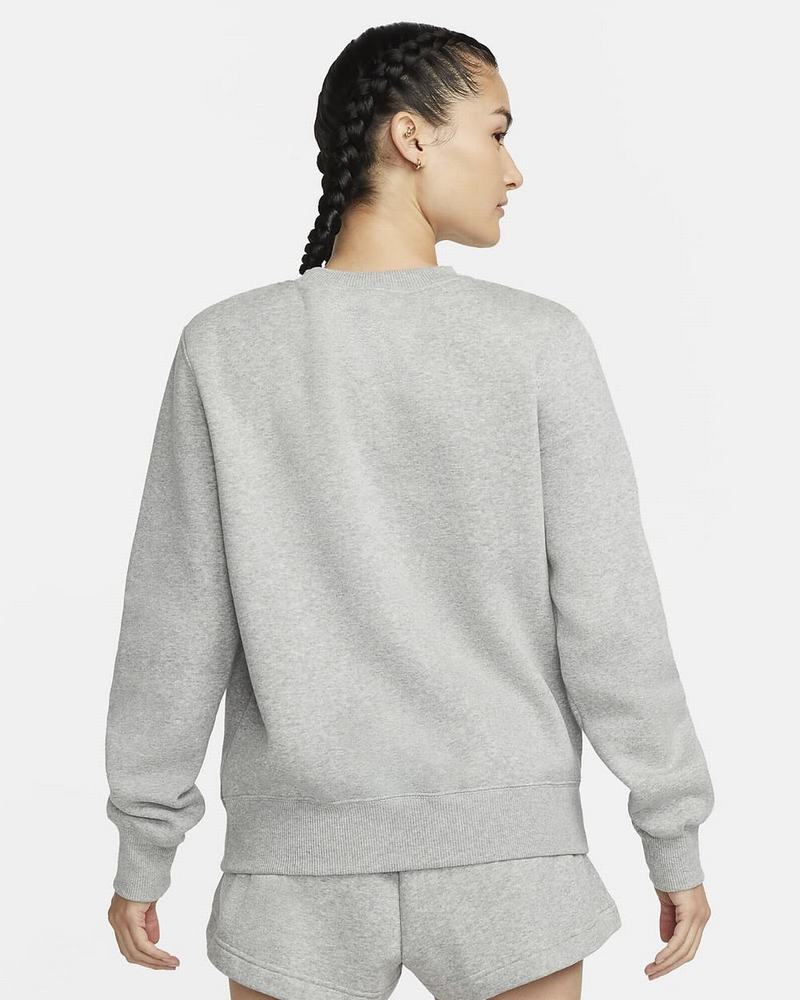 Dark Grey Nike Phoenix Fleece Sweatshirts | QMZCO3917