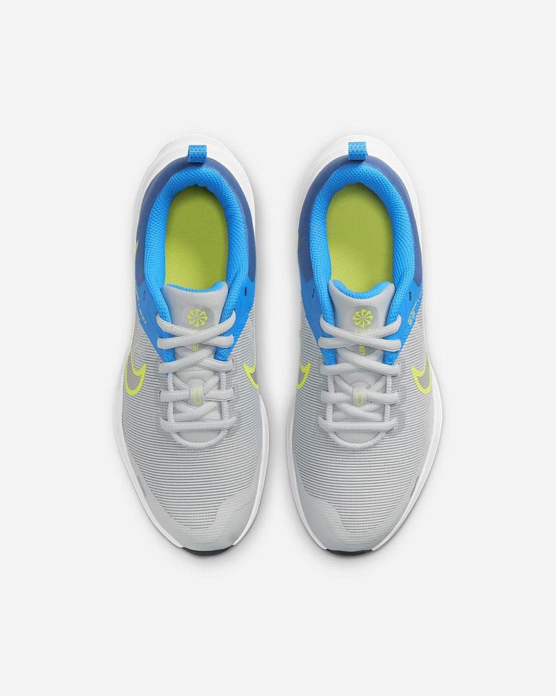 Grey Blue Grey Navy Grey Nike Downshifter 12 Running Shoes | RNBEA7623