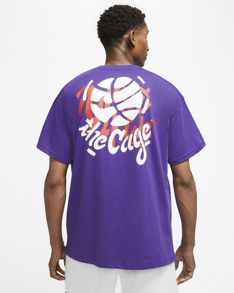 Purple Nike Dri-FIT NY vs. NY West 4th T Shirts | ZNRTS2016