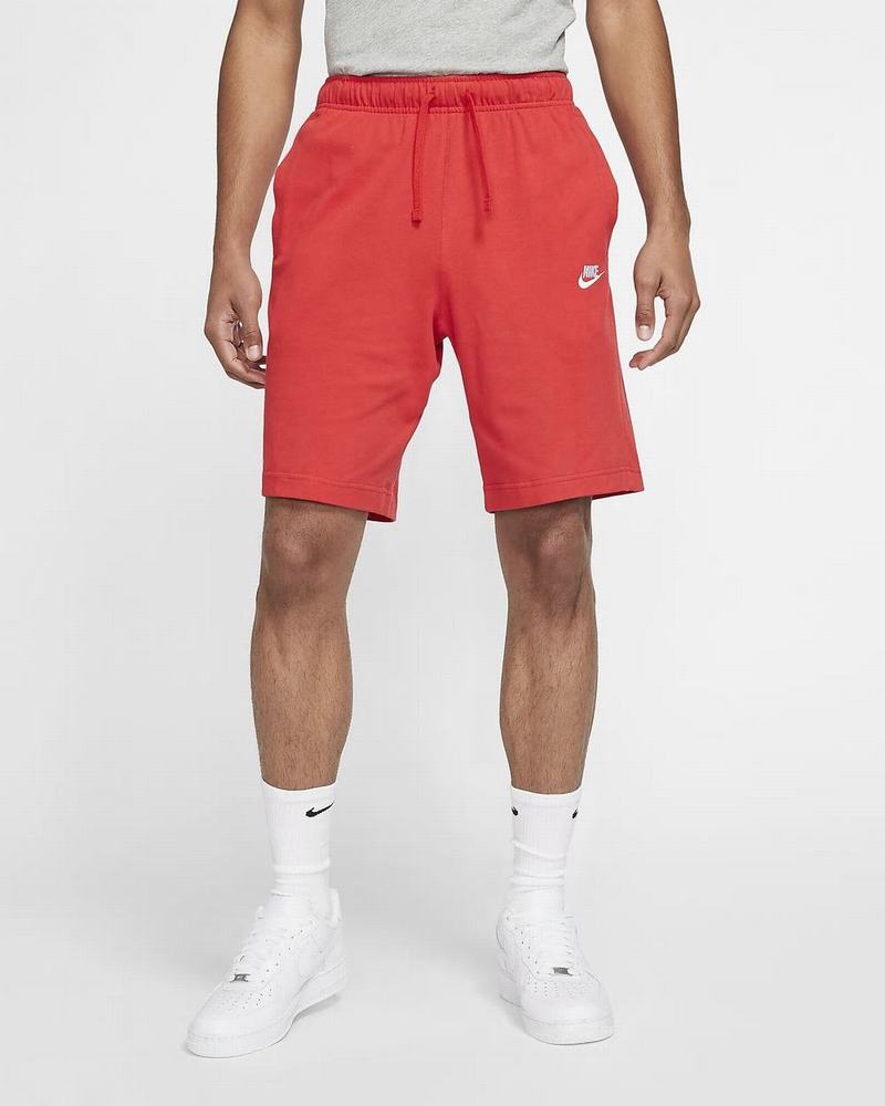 Red White Nike Club Shorts | NIALX3508
