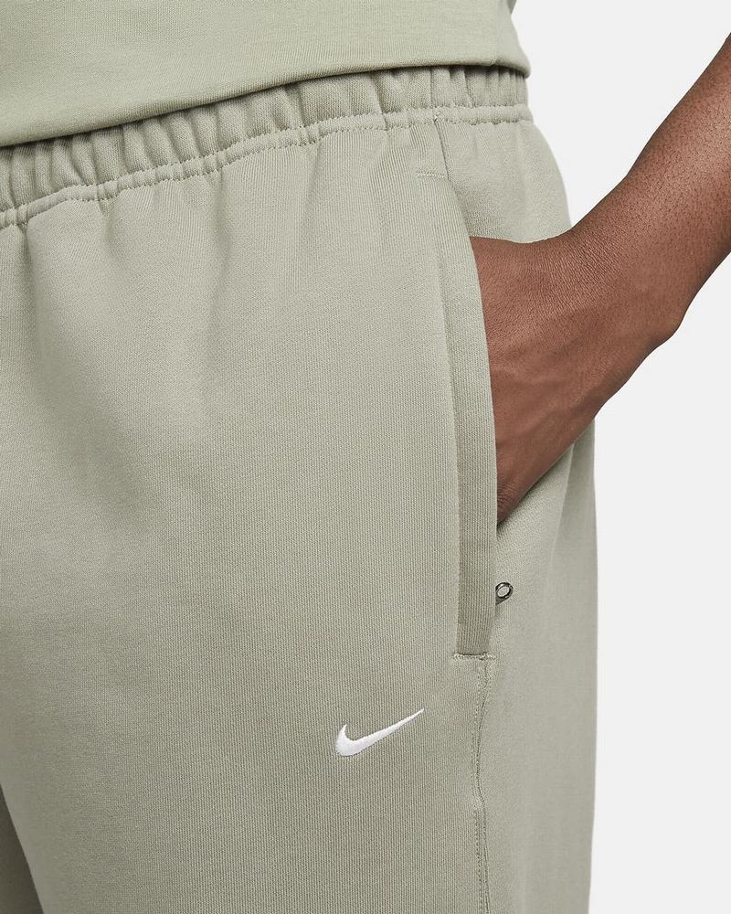 White Nike Solo Swoosh Pants | XUASC5328