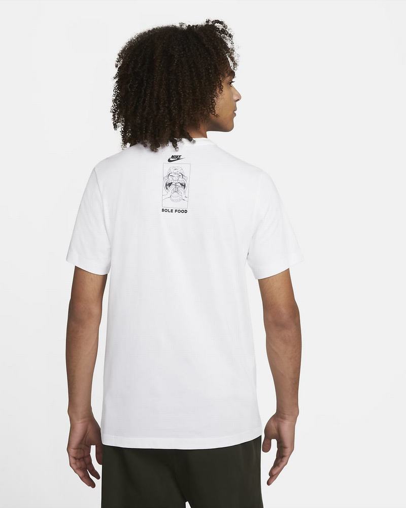 White Nike T Shirts | ZJGKO9614