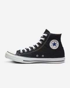 Black Nike Converse Chuck Taylor All Star High Top Baseball Shoes | HXQJR8405