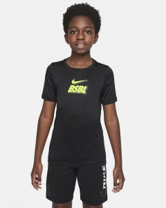Black Nike Dri-FIT T Shirts | MITXF9614