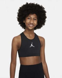 Black Nike Jordan Sports Bra | IXYSZ1368