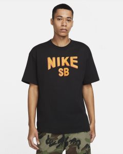 Black Nike SB T Shirts | LBNOJ9428