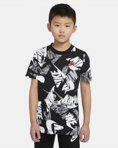 Black Nike T Shirts | HSGDT4802