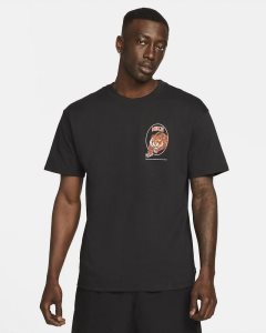 Black Nike T Shirts | KTQPU3076