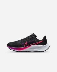 Black Purple Grey White Nike Air Zoom Pegasus 38 Running Shoes | GUIFT6170