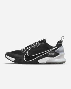 Black Turquoise White Nike Force Zoom Trout LTD Turf Baseball Shoes | KLBET6285
