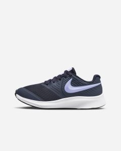 Blue White Purple Nike Star Runner 2 Running Shoes | ITLSN8591