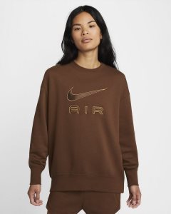 Brown Nike Air Sweatshirts | NDUZT1496