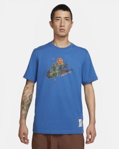 Dark Blue Nike T Shirts | QPMXA2907