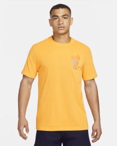 Gold Nike Dri-FIT T Shirts | EFDAI0938