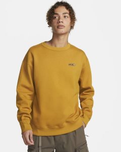 Gold White Nike ACG Therma-FIT Sweatshirts | EBYTO2638