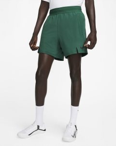 Green Black Nike Pro Dri-FIT Flex Shorts | MTYGN5306