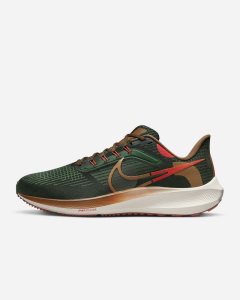 Green Orange Brown Nike Air Zoom Pegasus 39 A.I.R. Hola Lou Running Shoes | TOUZQ0684