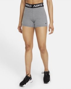 Grey Black Nike Pro 365 Shorts | ONLGS5043