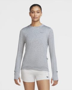 Grey Light Grey Nike Element Sweatshirts | NYIGW7341