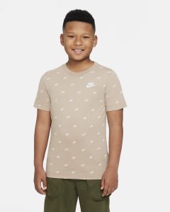 Khaki Nike T Shirts | MKTHE5236