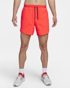 Light Red Black Nike Dri-FIT Stride Shorts | PQYOG7619