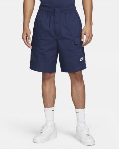 Navy White Nike Sport Essentials Shorts | VKBSA0752