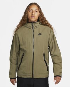 Olive Black Nike Tech Woven Jackets | ZCLHQ2605