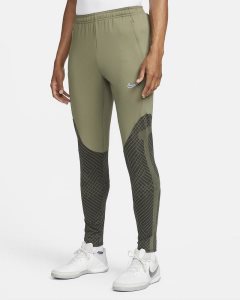 Olive White Nike Dri-FIT Strike Pants | YXENB9610