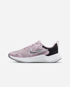 Pink Black Blue Grey Nike Downshifter 12 Running Shoes | MFYGI5123