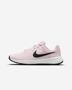 Pink Black Nike Revolution 6 Running Shoes | HOARQ4286
