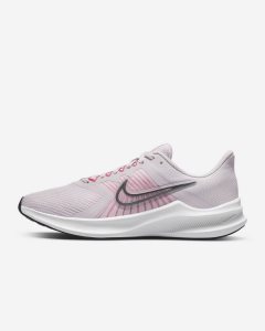 Pink White Blue Nike Downshifter 11 Running Shoes | HNTWA9753
