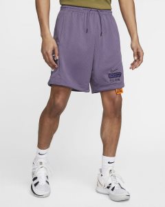 Purple Black Nike Dri-FIT Shorts | IMKJD7215
