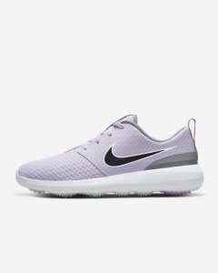 Purple White Grey Black Nike Roshe G Golf Shoes | ETXVY9782