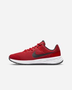 Red Black Nike Revolution 6 Running Shoes | ETZHL7946