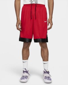 Red Black White Nike Dri-FIT Elite Stripe Shorts | JFCVM3967
