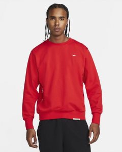 Red White Nike Dri-FIT Standard Issue Sweatshirts | FEUDJ4356