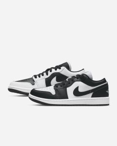 White Black Nike Air Jordan 1 Low SE Tennis Shoes | CUOZI6410