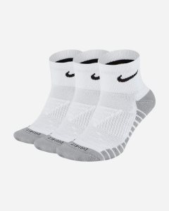 White Grey Black Nike Everyday Max Cushioned Socks | UDPBY9764