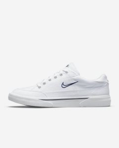 White Grey Navy Nike Retro GTS Sport Shoes | LXAFP6854