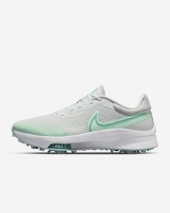 White Mint Platinum Turquoise Nike Air Zoom Infinity Tour NEXT% Golf Shoes | QOMIN8714