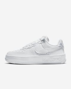 White Nike Air Force 1 Fontanka Tennis Shoes | PJYXL3817
