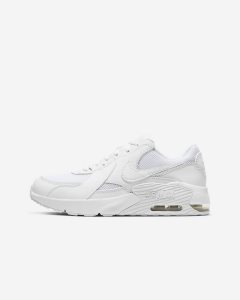 White Nike Air Max Excee Training Shoes | RIGPY9460