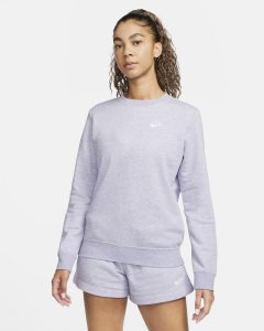 White Nike Club Fleece Sweatshirts | GZHYM5867