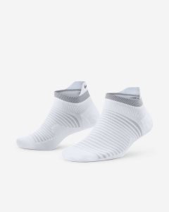 White Nike Spark Lightweight Socks | GANLS4190