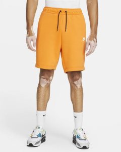 White Nike Tech Fleece Shorts | VRNBD7265