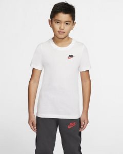 White Red Nike T Shirts | CQSJW4981